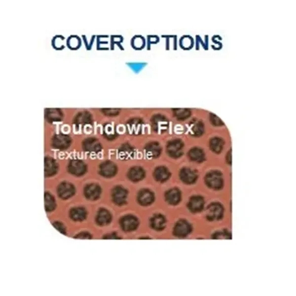 8.5" x 11" notebook with a sports themed flexible wraparound cover,... from ASI 91340 Journalbooks/Timeplanner Calendars