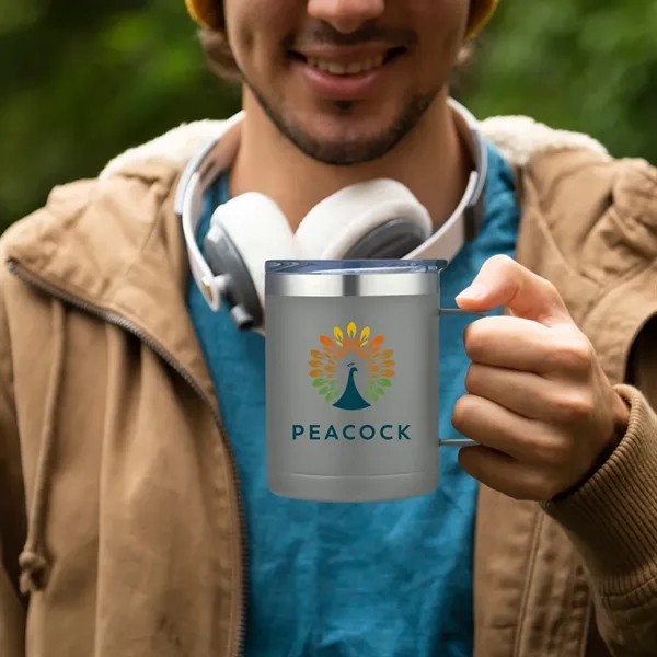 Explorer 2.0 14 oz Stainless Steel Camp Mug... from ASI 55583 GMG Pen