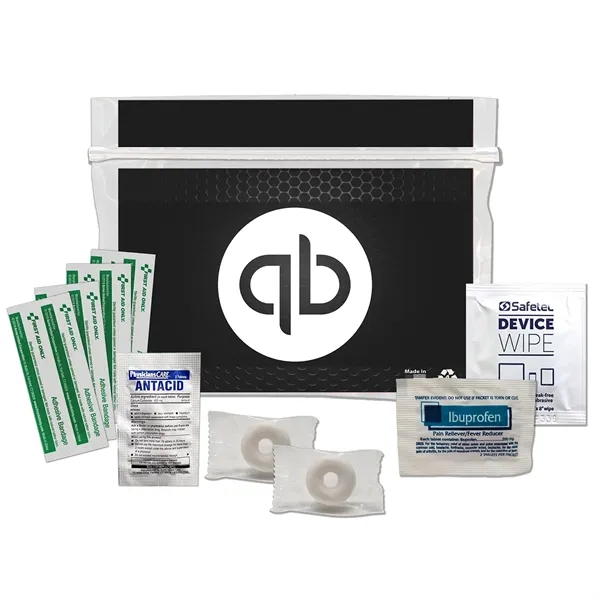 Kit includes: (1) Lens/Device Wipes, (2) Life Savers, (1) Generic Ibuprofen... from ASI 46170 Compass Industries Inc