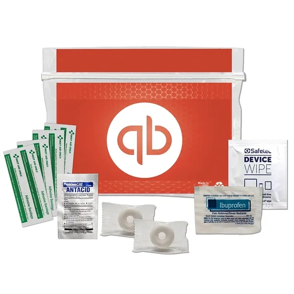 Kit includes: (1) Lens/Device Wipes, (2) Life Savers, (1) Generic Ibuprofen... from ASI 46170 Compass Industries Inc