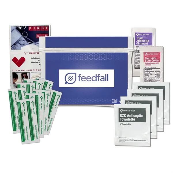Kit includes: (8) Adult Bandages, (1) Triple Antibiotic Ointment Package, (1)... from ASI 46170 Compass Industries Inc