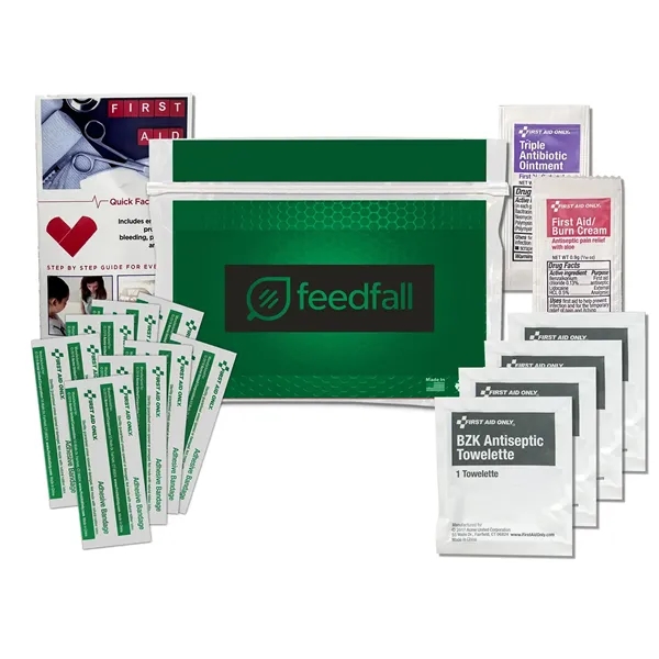 Kit includes: (8) Adult Bandages, (1) Triple Antibiotic Ointment Package, (1)... from ASI 46170 Compass Industries Inc