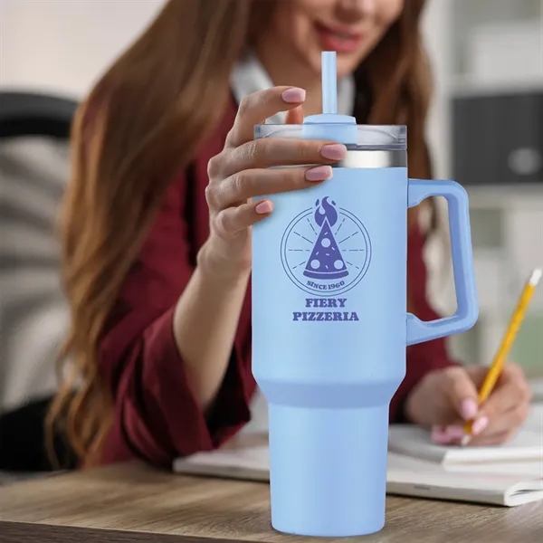 Big Traveler 40 oz Stainless Steel Tumbler... from ASI 55583 GMG Pen