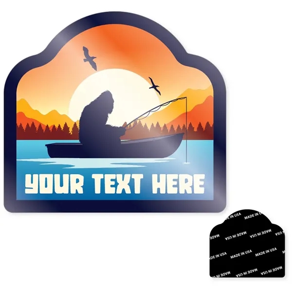 Nature premium artwork magnet 1/4" thick and full color imprinting.... from ASI 72521 Morris Magnets / Laser Cuts