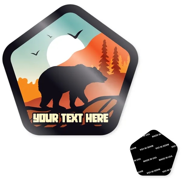 Nature premium artwork magnet 1/4" thick and full color imprinting.... from ASI 72521 Morris Magnets / Laser Cuts