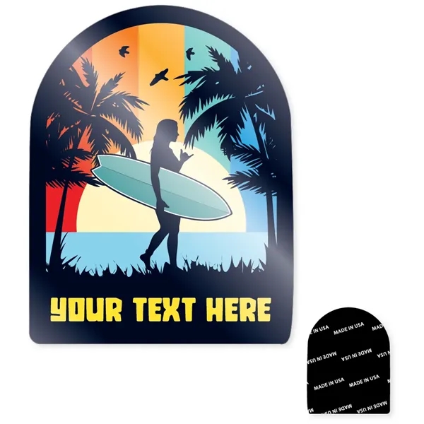 Nature premium artwork magnet 1/4" thick and full color imprinting.... from ASI 72521 Morris Magnets / Laser Cuts