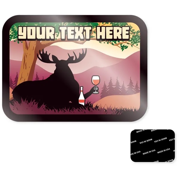 Nature premium artwork magnet 1/4" thick and full color imprinting.... from ASI 72521 Morris Magnets / Laser Cuts