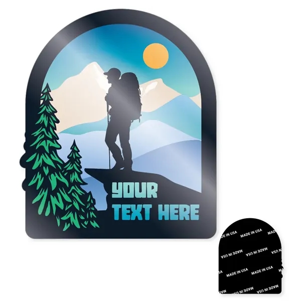 Nature premium artwork magnet 1/4" thick and full color imprinting.... from ASI 72521 Morris Magnets / Laser Cuts