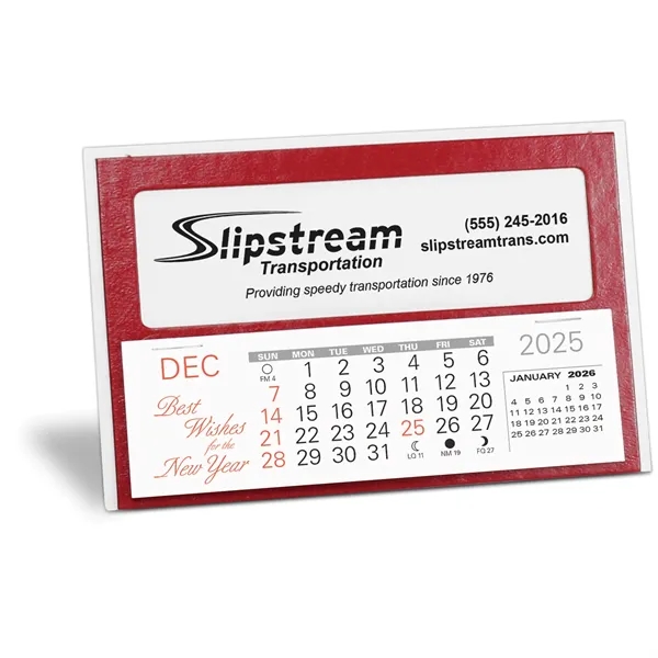 Window design Desk Calendar with 13 month, 3 month in view... from ASI 95280 Warwick Publishing Co / Warwick