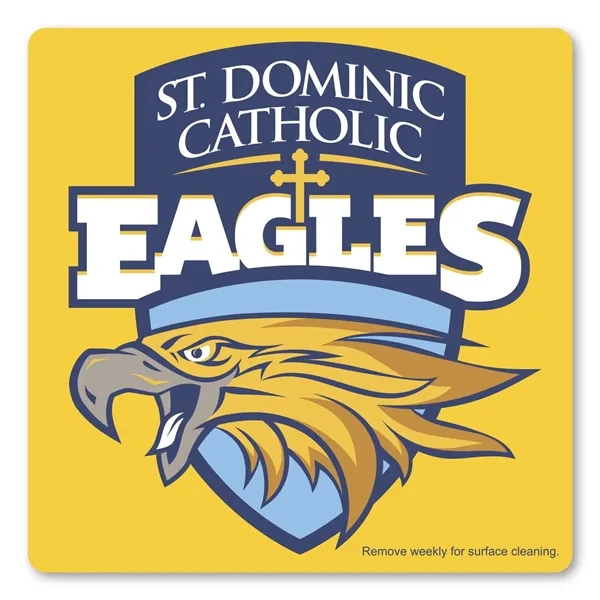 3.75" x 3.75" magnetic car sign with rounded corners.... from ASI 68507 The Magnet Group / Magnet LLC™