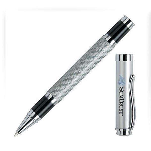 Solid brass cap-off rollerball gel pen with a carbon fiber barrel... from ASI 68190 Lungsal / Lungsal