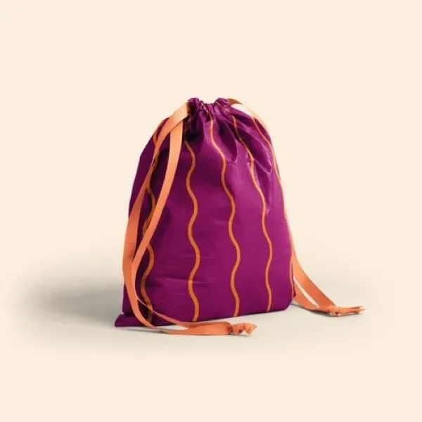 Simple small, Goodie Four Shoes gift bag with a ribbon drawstring.... from ASI 74710 Numo