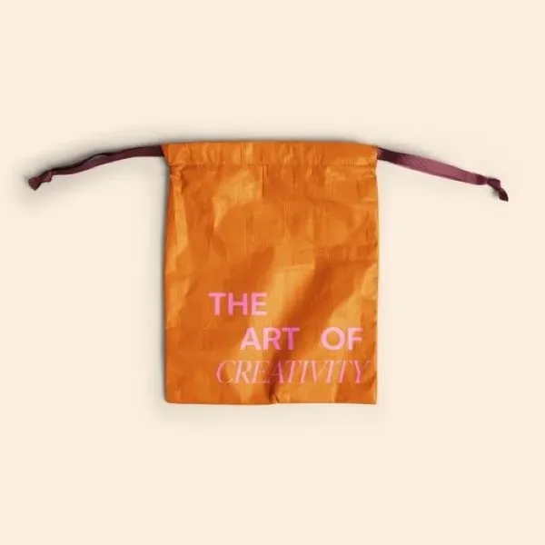 Simple small, Goodie Four Shoes gift bag with a ribbon drawstring.... from ASI 74710 Numo