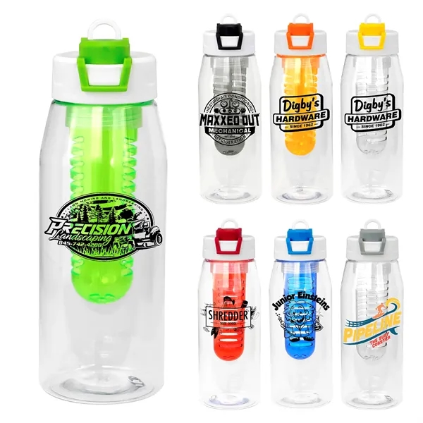 Two Tone Pop Up 32 oz. Bottle with Infuser... from ASI 30208 A P Specialties / AP Specialties