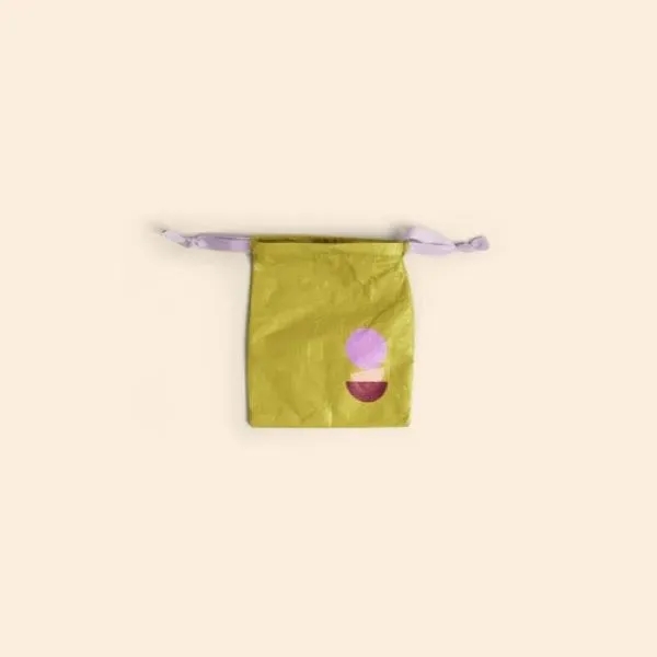 Simple small, Goodie Two Shoes gift bag with a ribbon drawstring.... from ASI 74710 Numo