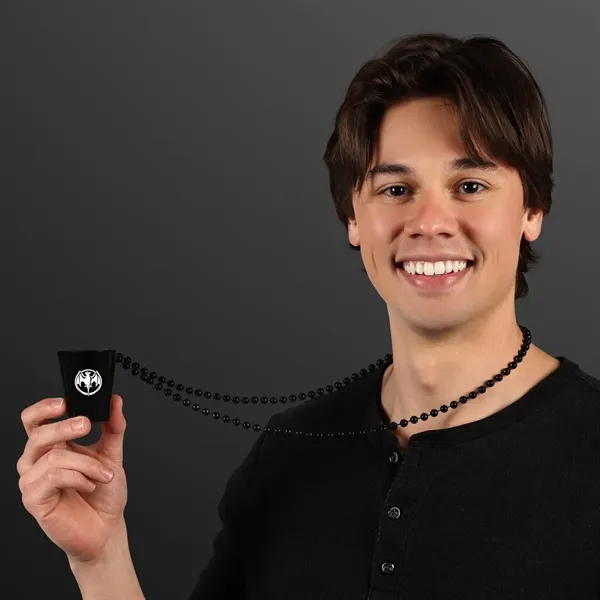 Shot Glass Bead Necklace (NON-Light Up); Blank and Imprinted Options... from ASI 34194 ALightPromos