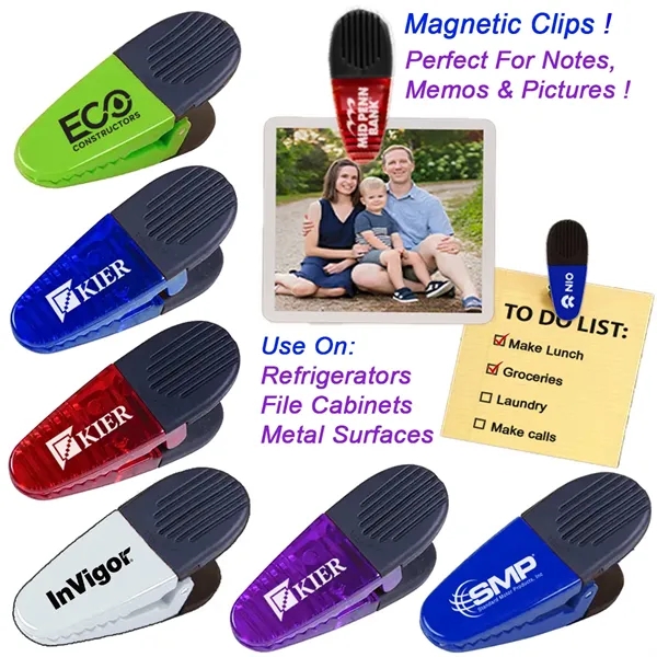 Popular Magnetic Memo Power Clip - Ready Inventory In New Jersey... from ASI 45100 Chulani Promotional Products, Inc / Competitive Edge Innovations/Chulani