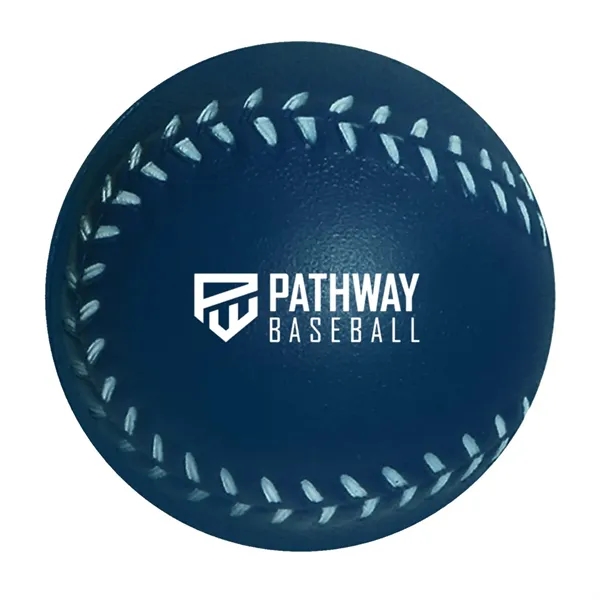 2.5" baseball-shaped stress reliever.... from ASI 63549 Jornik Manufacturing Corp / Jornik