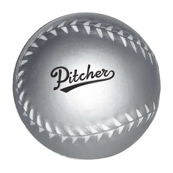 2.5" baseball-shaped stress reliever.... from ASI 63549 Jornik Manufacturing Corp / Jornik