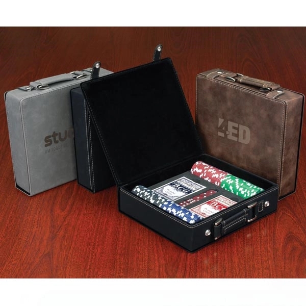 Poker set with 100 chips, 2 decks of cards, 5 dice... from ASI 99030 Zipline / Zipline®