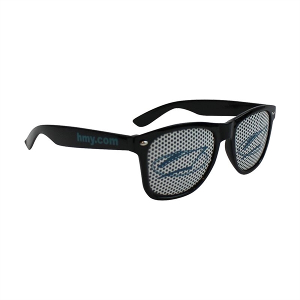 Pantone matched plastic sunglasses available in any color and with multiple... from ASI 45657 Pop! Promos