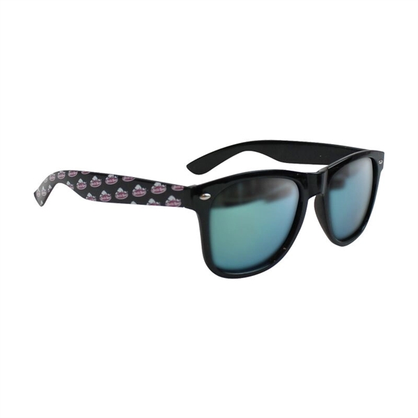 Pantone matched plastic sunglasses available in any color and with multiple... from ASI 45657 Pop! Promos