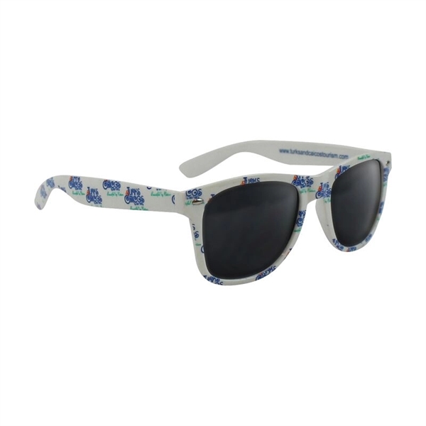 Pantone matched plastic sunglasses available in any color and with multiple... from ASI 45657 Pop! Promos