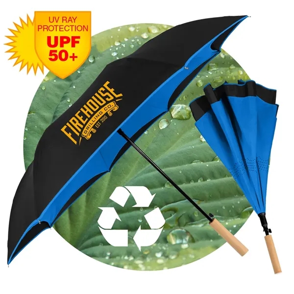 Sustainable UV Style -- A Great Auto-Open/Reverse Closing Inverted Umbrella that's... from ASI 89955 StrombergBrand / Stromberg Brand Stromberg