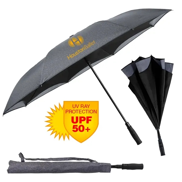 This 48" arc auto-open inverted umbrella has a double-layer canopy, with... from ASI 89955 StrombergBrand / Stromberg Brand Stromberg