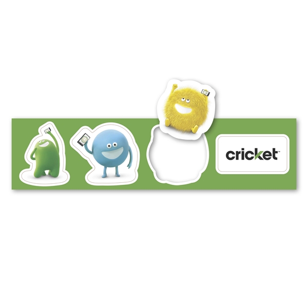 Set of 4 pop-out magnets that are completely customizable; includes four... from ASI 68507 The Magnet Group / Magnet LLC™