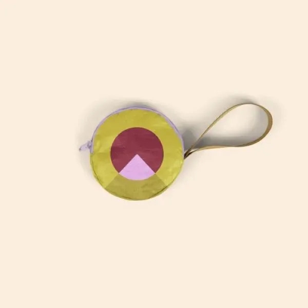 The Pancake To Go has a wristlet strap, this circular pouch... from ASI 74710 Numo