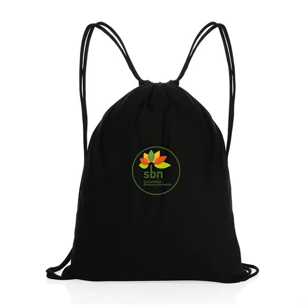 13.75"L x 17.3"H x 4"W recycled cotton drawstring backpack.... from ASI 56070 Gemline / Gemline®