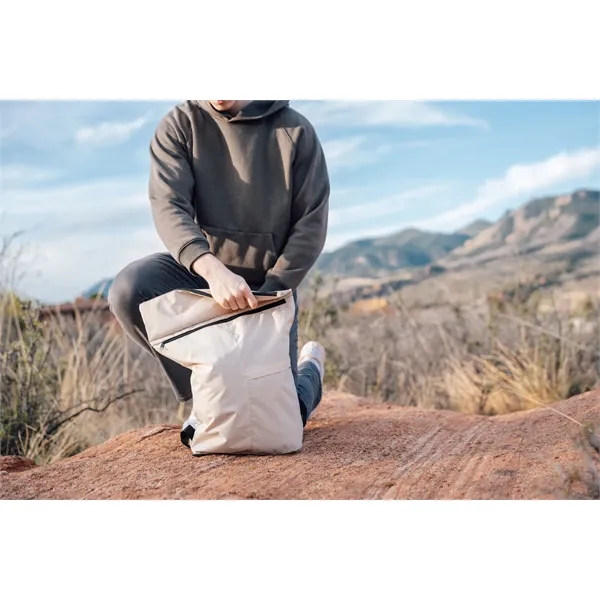 Foldable backpack with roll-up design and built-in pouch.... from ASI 56070 Gemline / Gemline®