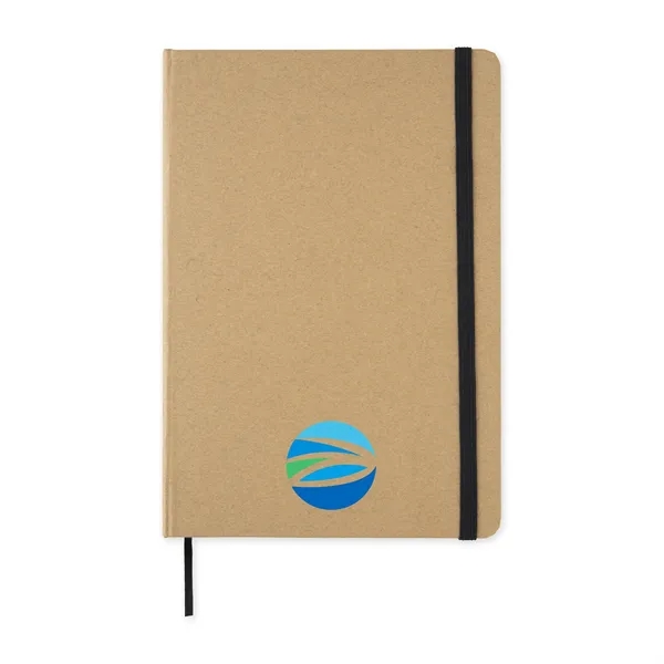 Kraft cover notebook with 72 sheets/144 sheets of recycled paper.... from ASI 56070 Gemline / Gemline®