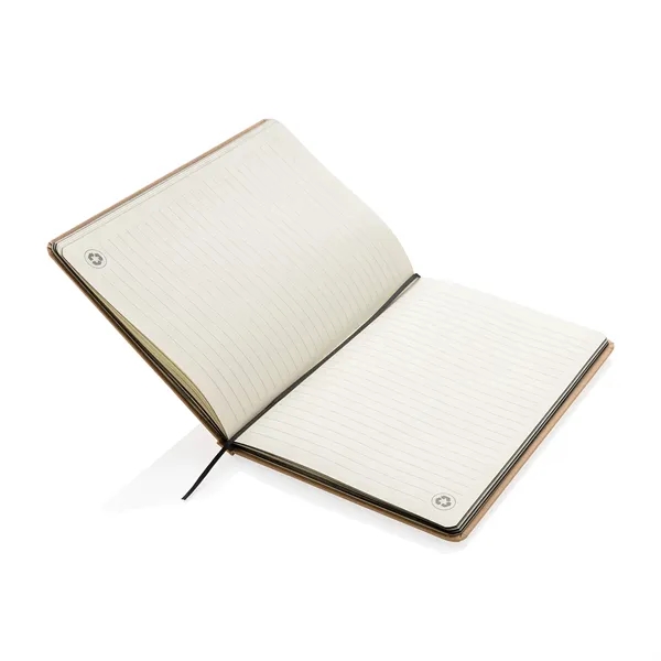 Kraft cover notebook with 72 sheets/144 sheets of recycled paper.... from ASI 56070 Gemline / Gemline®