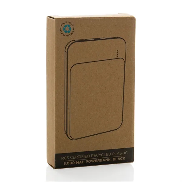 5,000mAh pocket sized powerbank made with a recycled plastic case.... from ASI 56070 Gemline / Gemline®