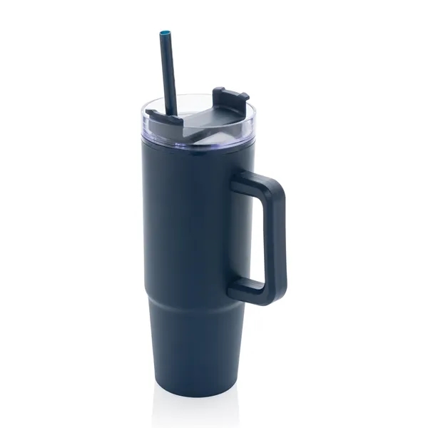 30.4 oz. tumbler made of recycled plastic with handle, sipping spout... from ASI 56070 Gemline / Gemline®