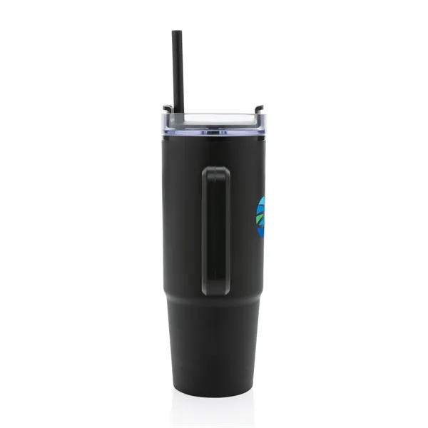 30.4 oz. tumbler made of recycled plastic with handle, sipping spout... from ASI 56070 Gemline / Gemline®