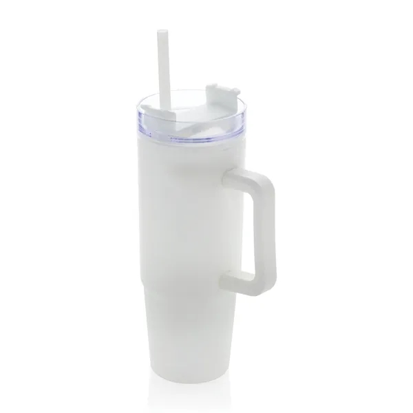 30.4 oz. tumbler made of recycled plastic with handle, sipping spout... from ASI 56070 Gemline / Gemline®