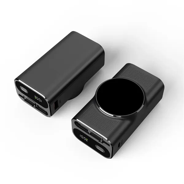 Lariat 10,000mAh Power Bank w/ Built-In Retractable Cable... from ASI 91435 Tomax USA