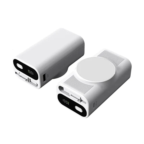 Lariat 10,000mAh Power Bank w/ Built-In Retractable Cable... from ASI 91435 Tomax USA