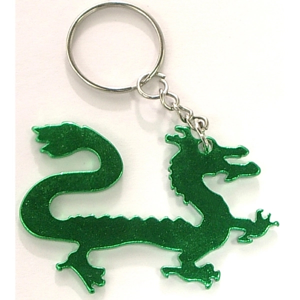Dragon shape bottle opener with key chain.... from ASI 74585 Nu Promo International / Nu Promo Line