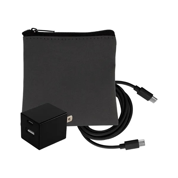 Gray Executive A+C to C Cable & Wall Set... from ASI 30208 A P Specialties / AP Specialties