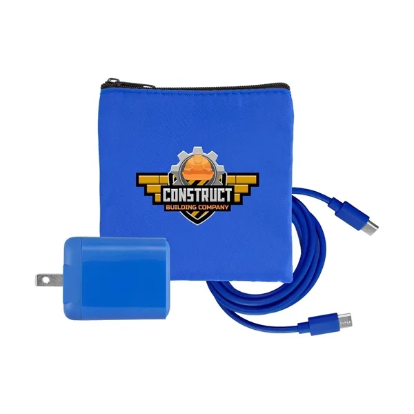 Colorful RPET Fast C to C Charging Set... from ASI 30208 A P Specialties / AP Specialties