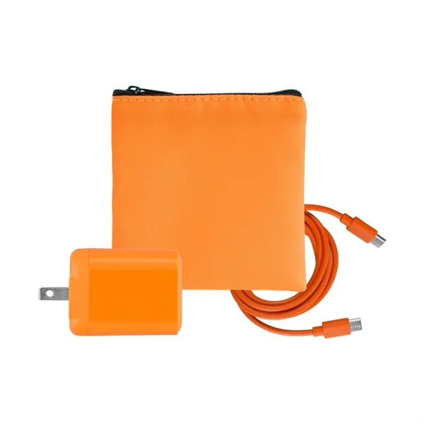 Colorful RPET Fast C to C Charging Set... from ASI 30208 A P Specialties / AP Specialties