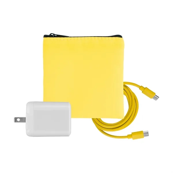 Colorful RPET Fast C to C Charging Set... from ASI 30208 A P Specialties / AP Specialties