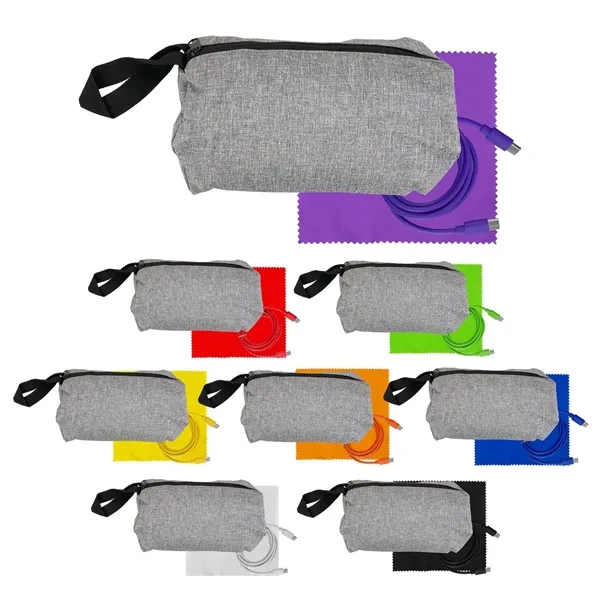 Travel C to C Cable & Cloth Set... from ASI 30208 A P Specialties / AP Specialties