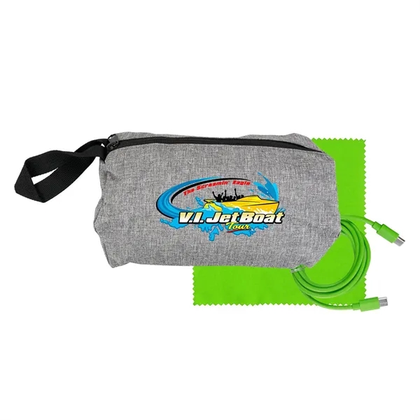 Travel C to C Cable & Cloth Set... from ASI 30208 A P Specialties / AP Specialties