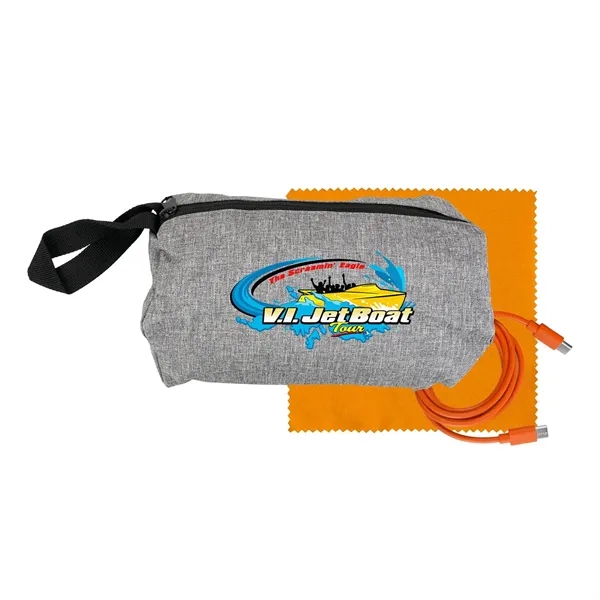 Travel C to C Cable & Cloth Set... from ASI 30208 A P Specialties / AP Specialties