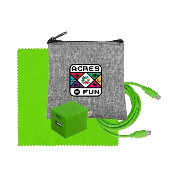 Recycled A+C to C Cable, Wall & Cloth Set... from ASI 30208 A P Specialties / AP Specialties